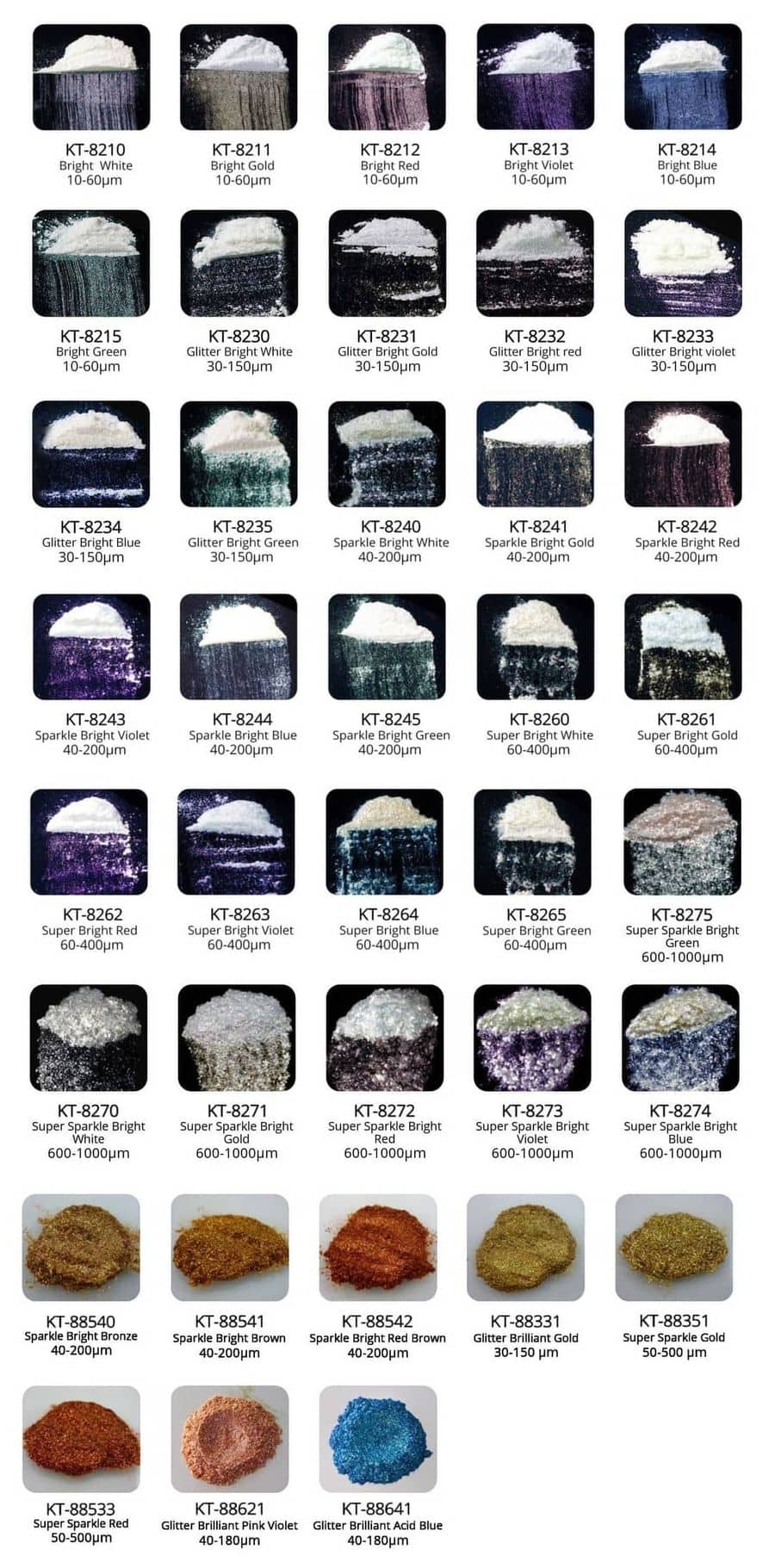 Borosilicate pigment