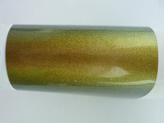 Pigmento en polvo camaleónico naranja/cian, 20–80 μm – KT-90507 - Kolortek