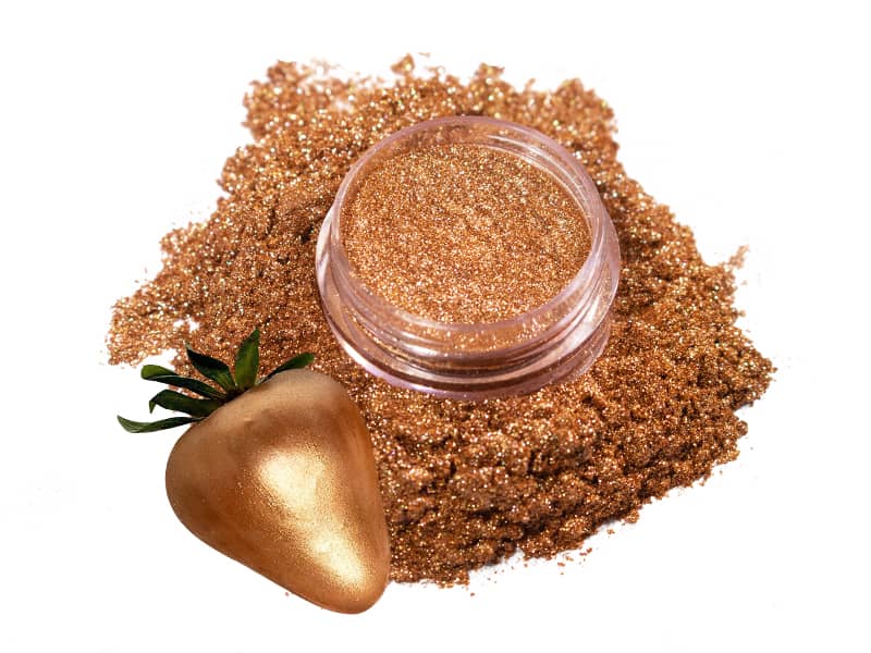 Serie de purpurina comestible