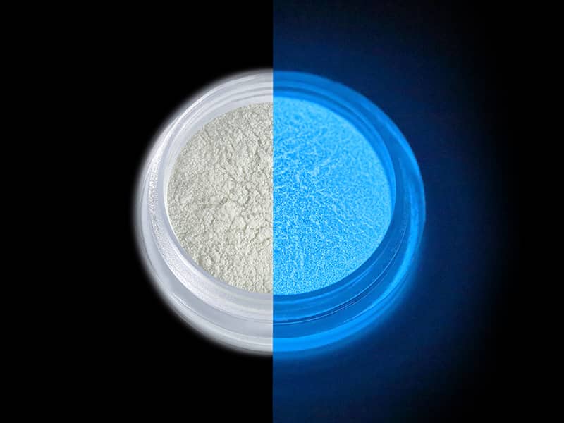 Pigmento que brilla en la oscuridad