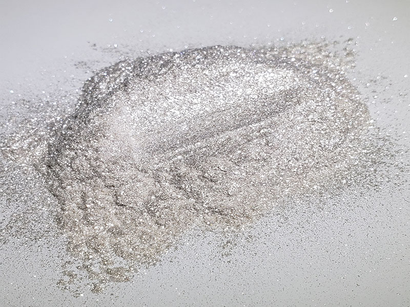 Purpurina comestible Shimmer Pearl, granulada gruesa de 40–200 μm para pasteles – F163 - Kolortek