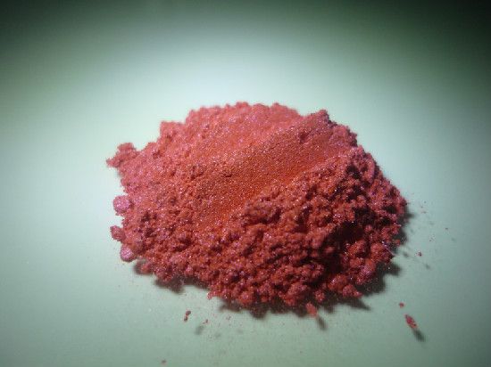 Pigmento rojo perlado verdadero, a base de mica natural – KT-6025 - Kolortek