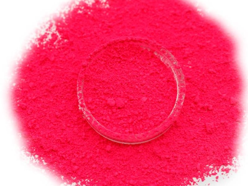 Pigmento fluorescente rojo brillante, alta visibilidad 1–5 μm – KT-FDS426 - Kolortek