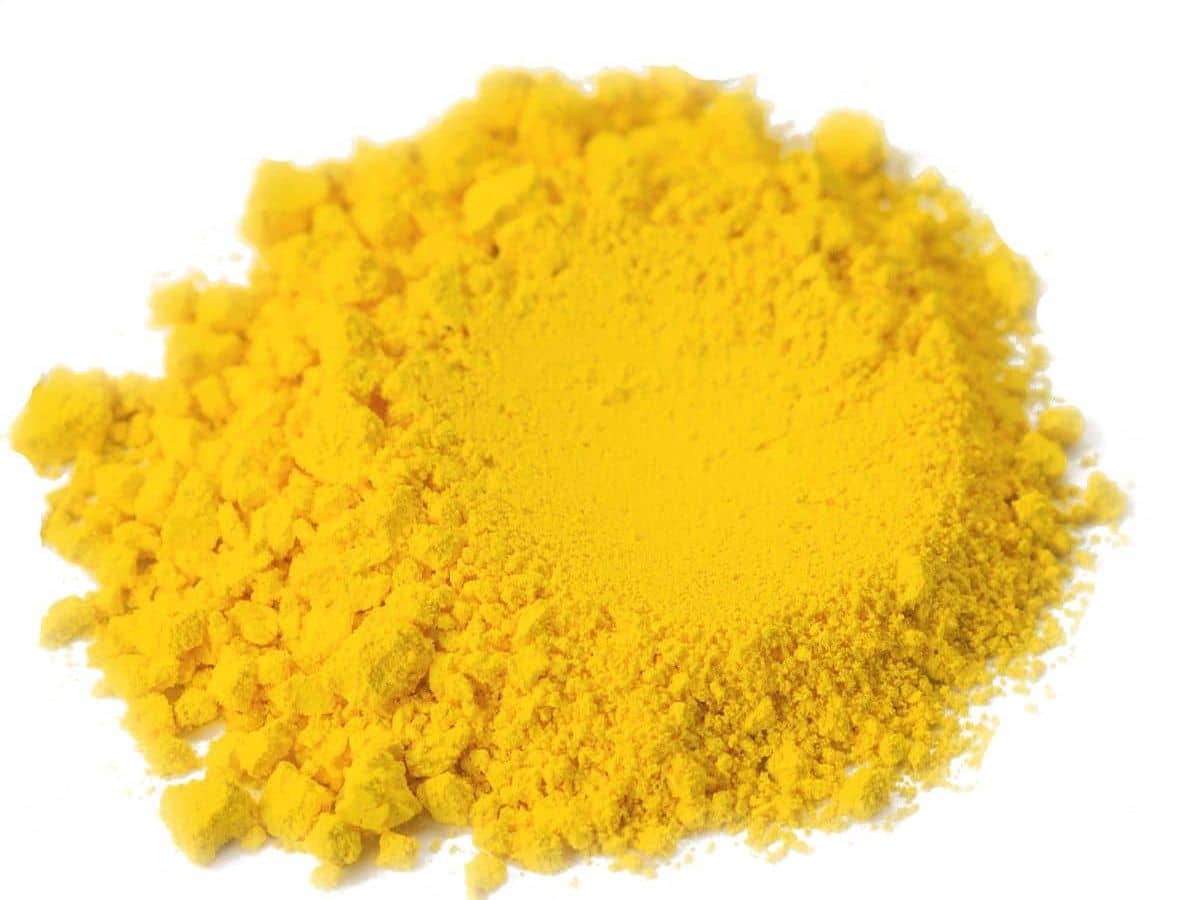Laca de aluminio FD&C Amarillo 5, pigmento amarillo apto para uso alimentario de grado cosmético 15–22% - Kolortek
