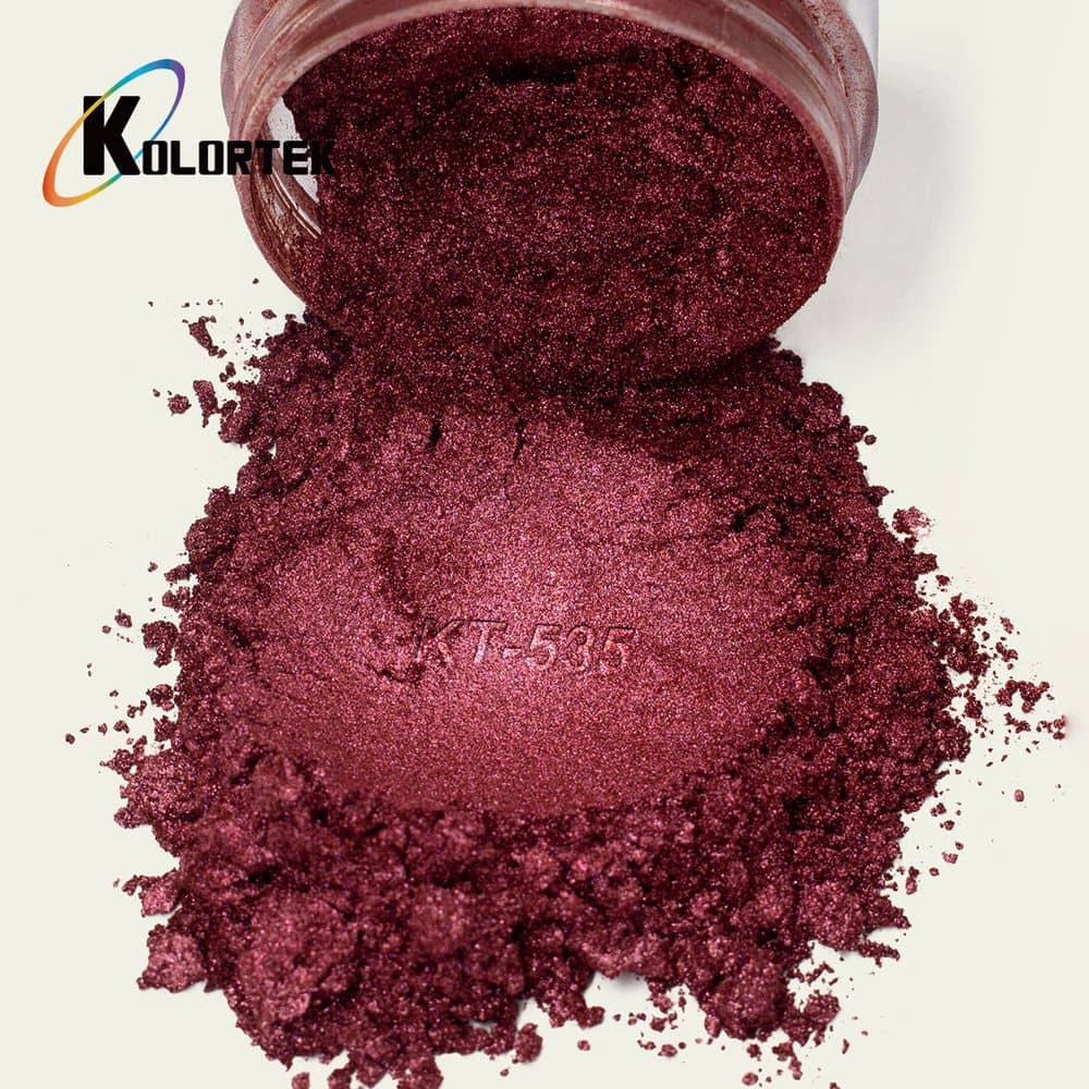 flash mauve metallic mica powder