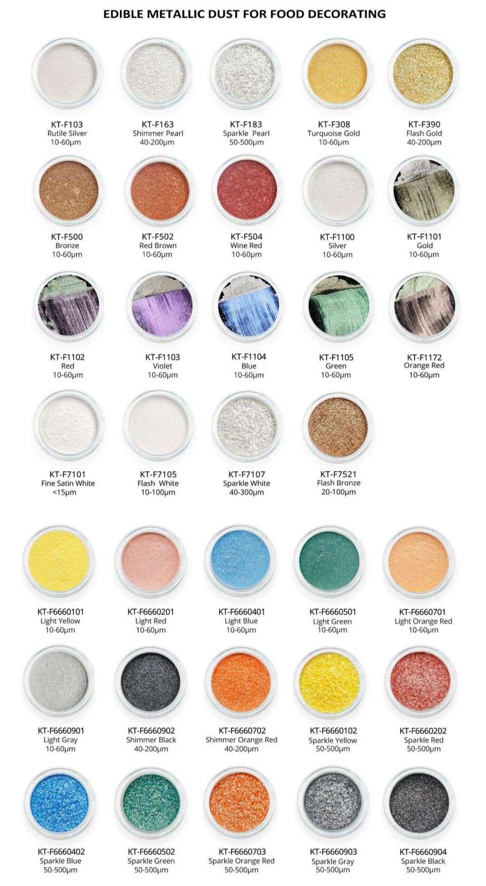 edible drink glitter