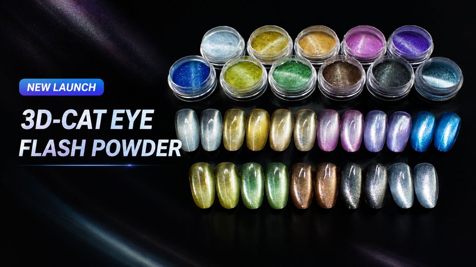 Nuevo lanzamiento: Polvos de flash 3D-Cat Eye