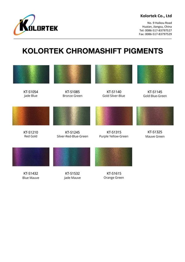Colección Chromashift