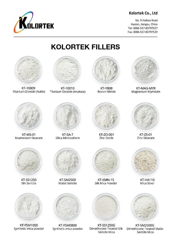 Polvos de relleno cosmético
