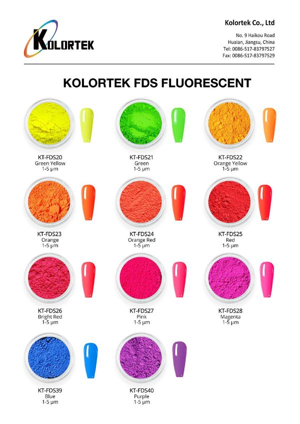 Pigmentos fluorescentes