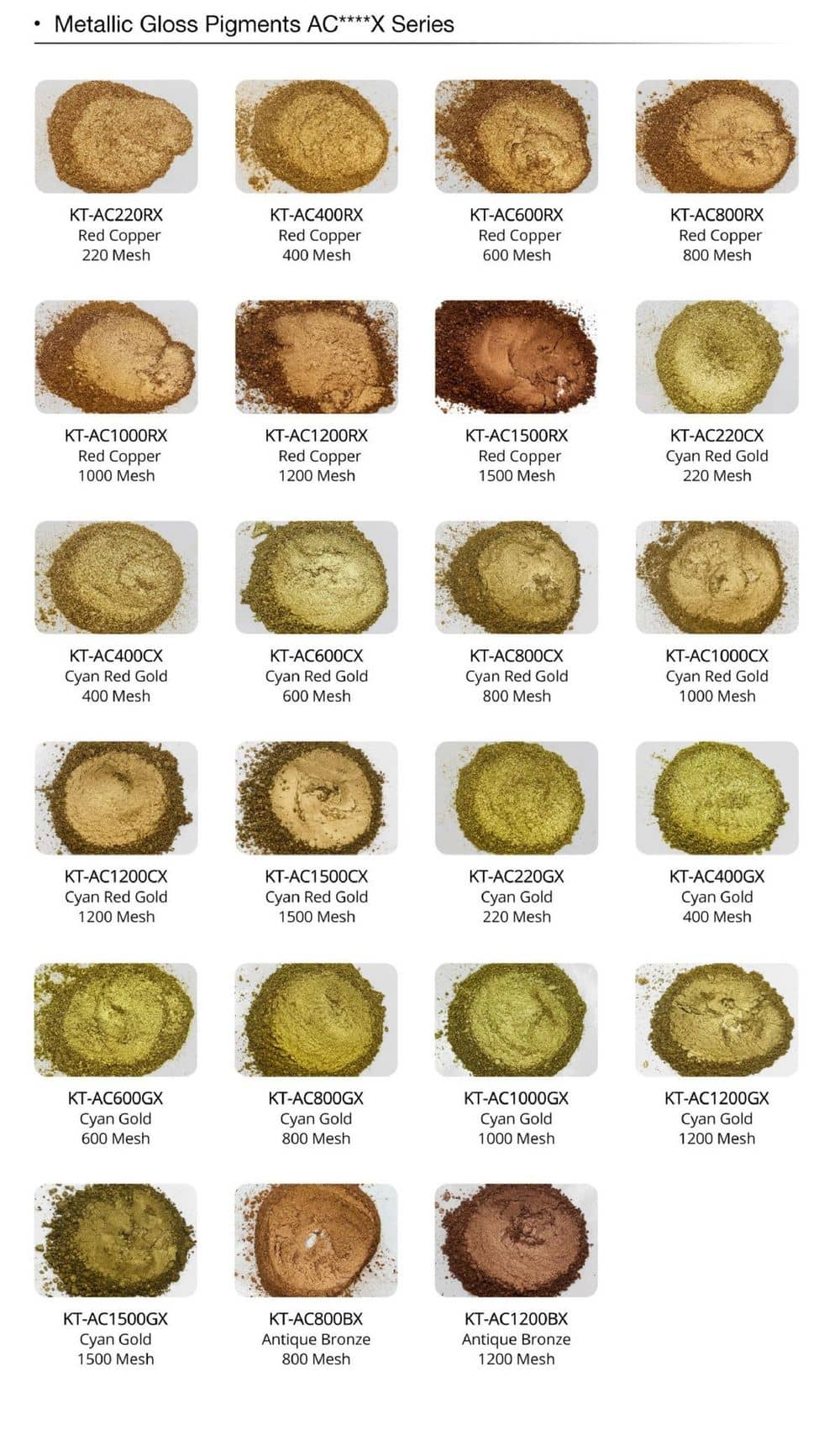copper bronze powder supplier